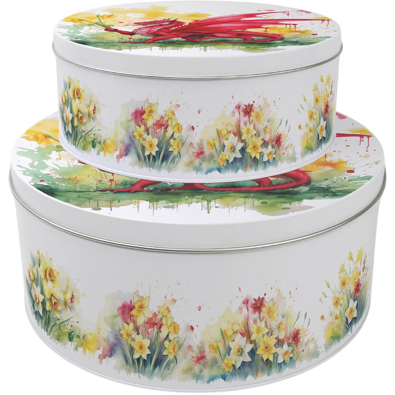 Image of Daffodils & Dragon Cake Tin Set&hellip;