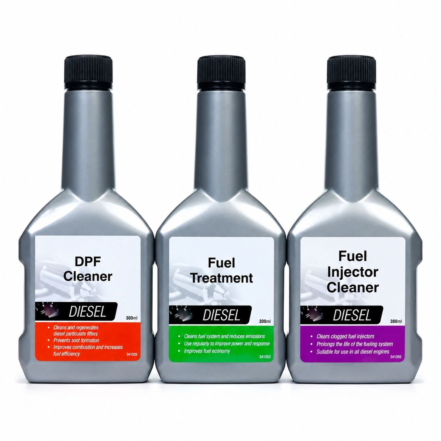 B&Q - Diesel Dpf Cleaner Fuel Treatment & Injector Cleaner Additive Car Care Set 300Ml - Image 2