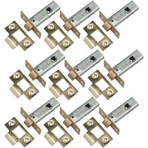 Pack of 5 Mortice Tubular Door Latch For Replacement Projects shot 18279959