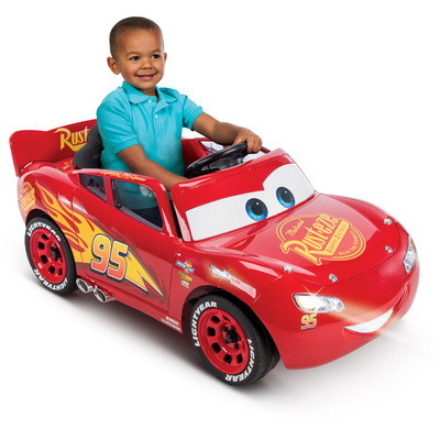 Red HUFFY Disney Cars Lightning McQueen Electric Children's Ride-on - 17348WP - Red