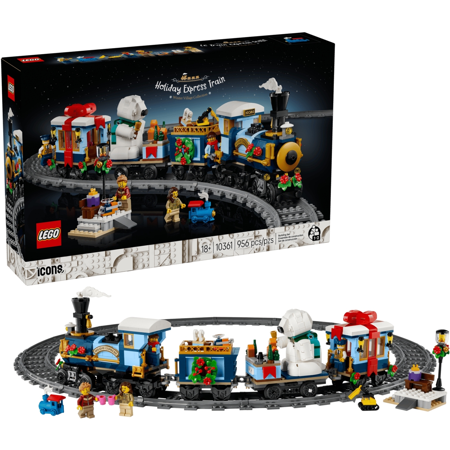 Icons 10361 Christmas Express Building Set Multi Lego - Image 5