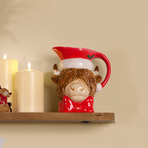 Highland Cow Gravy Jug