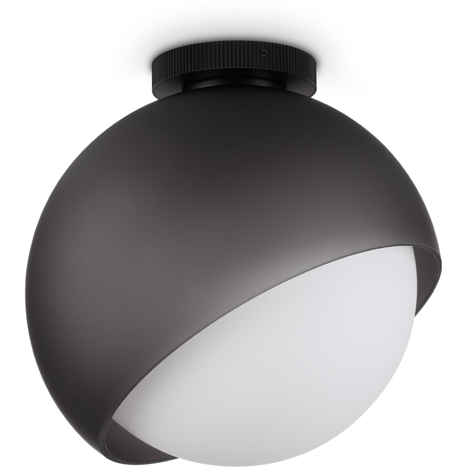 Bloom 30cm Globe Ceiling Light Black 1x E27 - Image 2