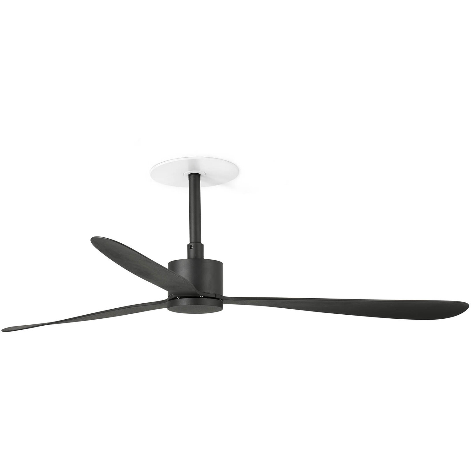 Amelia Recessed 132cm Ceiling Fan Matt Black - Image 2