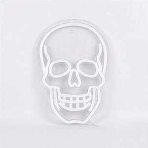 Pegdev USB Powered Skull Neon Silhouette Light Wall Decoration