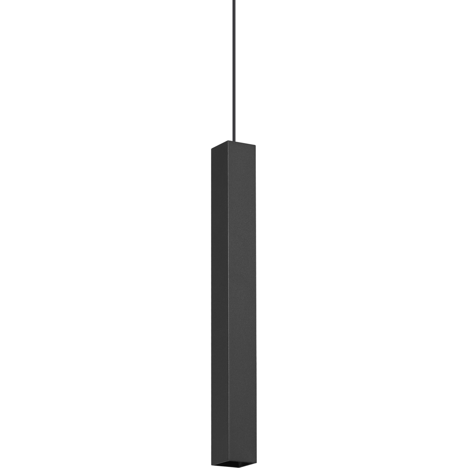 Ideal Lux Lighting Look Pendant Light Black D - Black