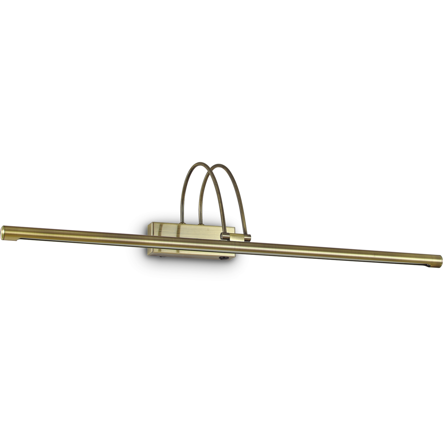 Ideal Lux Lighting Wall Light Brass B - Brass