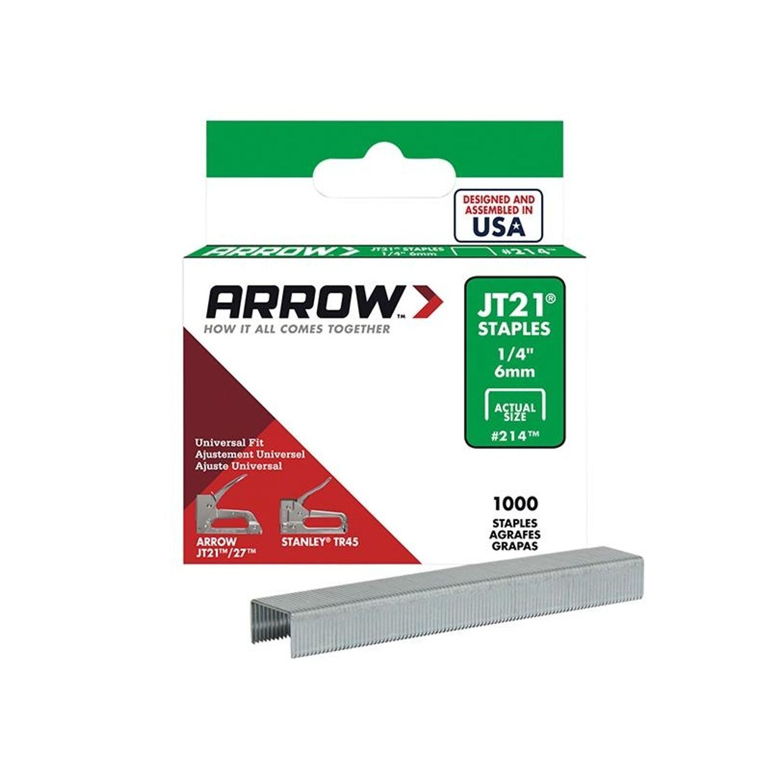Arrow Jt21 Staples B - Multi Colour