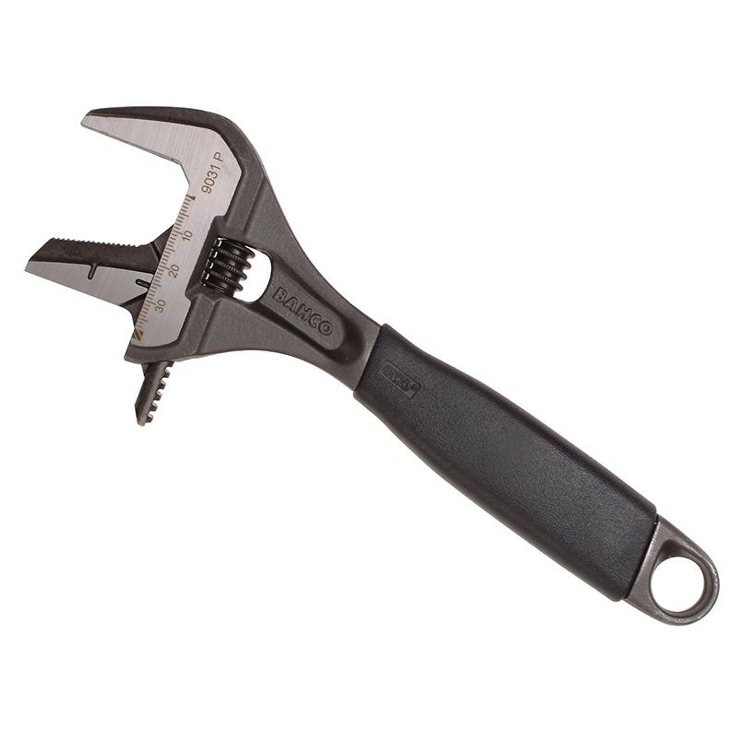 Bahco 9031P Black Ergo Adjustable Wrench 200Mm (8In) A - Multi Colour