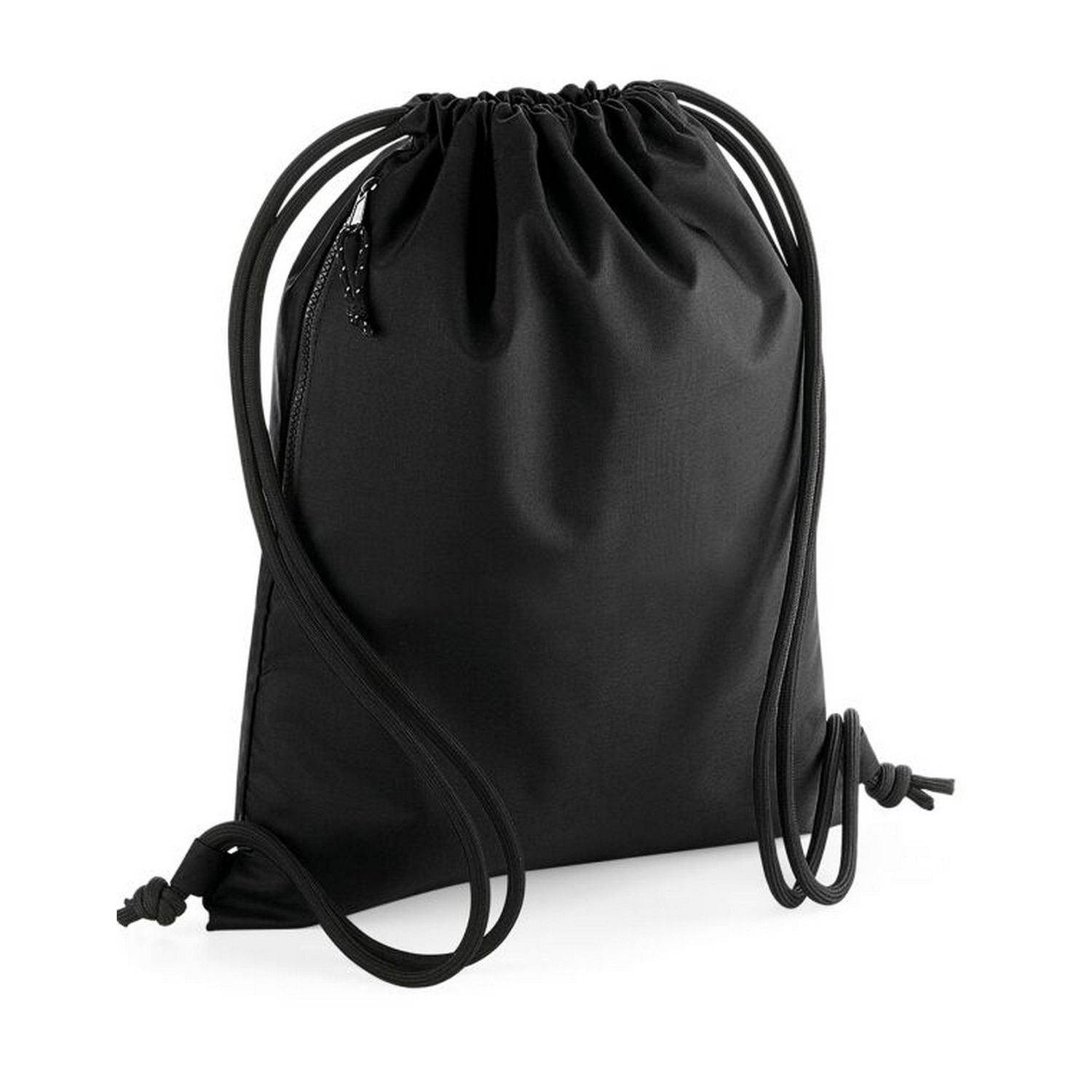 Bagbase Recycled Drawstring Bag E - Black