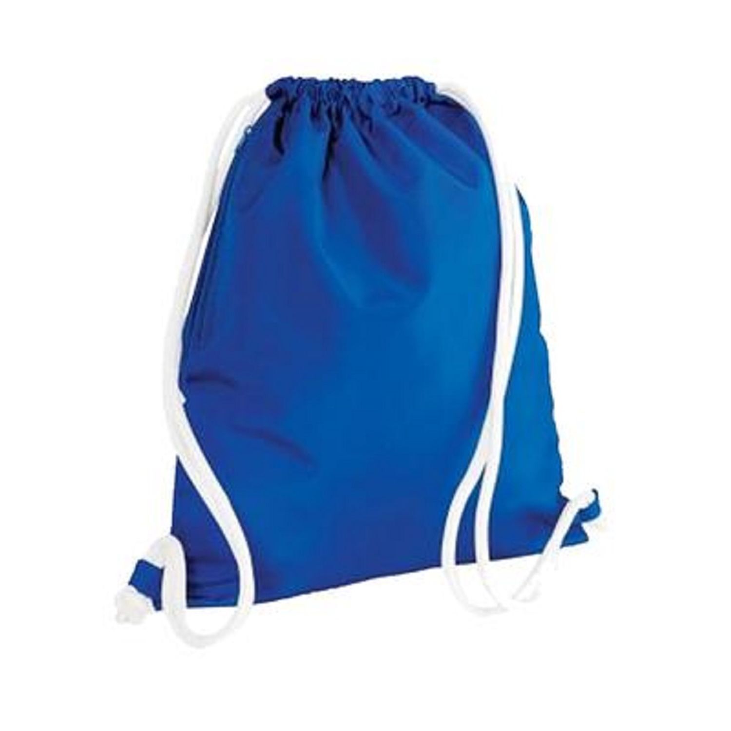 Westford Mill Drawstring Bag A - Bright Royal Blue