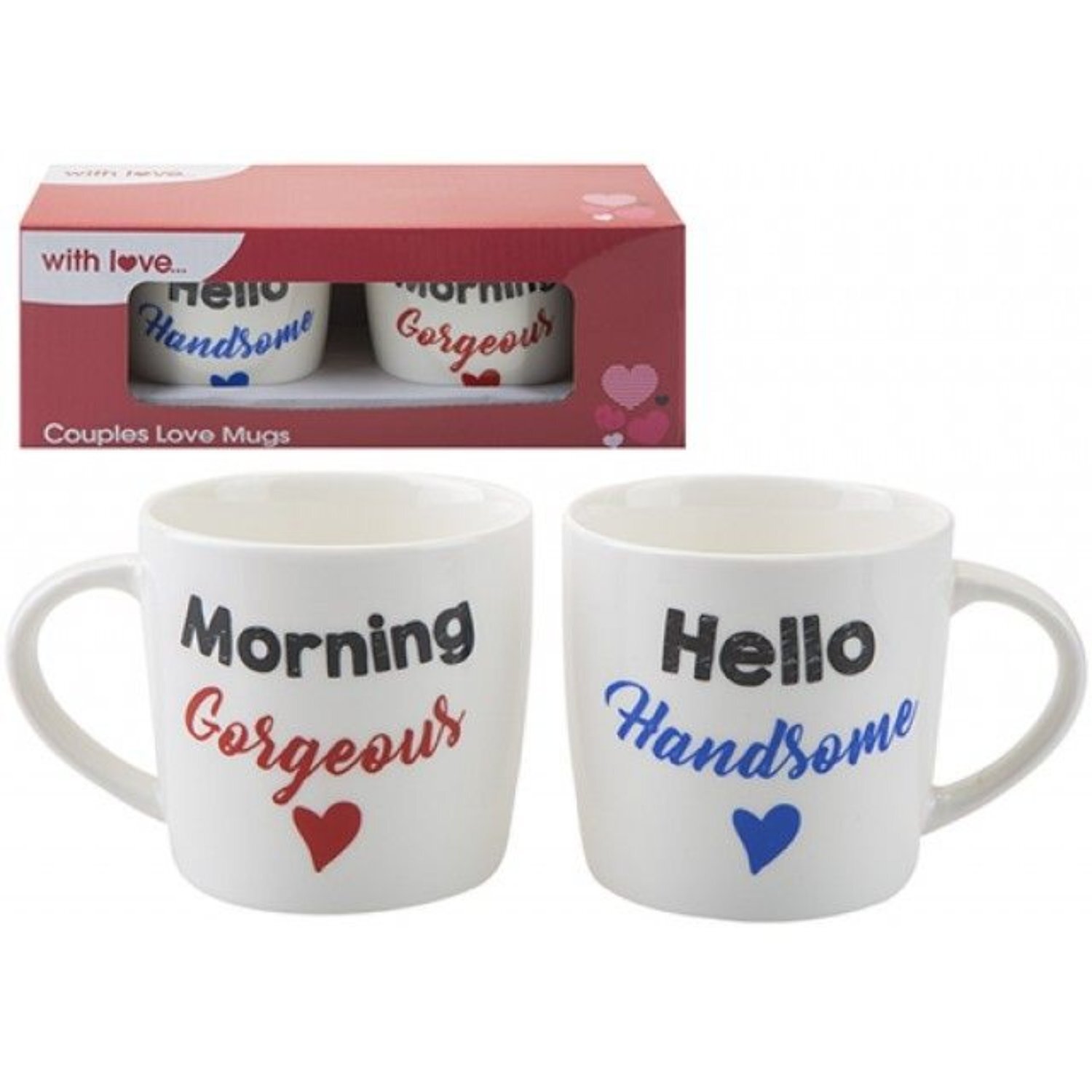 Image of Set of 2 Couples Patterned Mug&hellip;