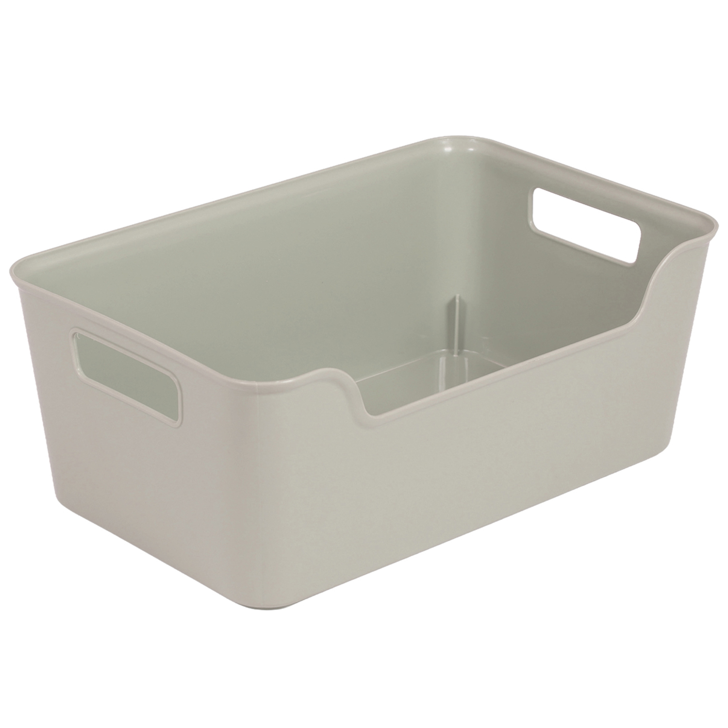 Wilko Extra Large Storage Basket in Grey for Household Organisation - Image 2