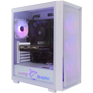 Gaming PC Case WARHEAD-3 White E-ATX ATX 4x RGB Fans Tempered Glass