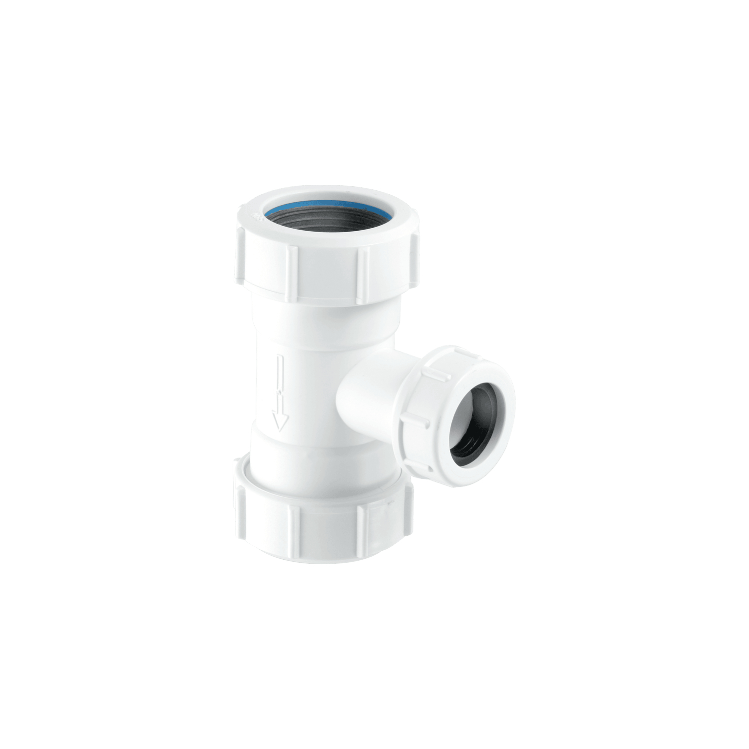 Mcalpine V33t-Fp Tee Piece, 19 Mm And 23 Mm Universal Flush Pipe Connection - Image 3