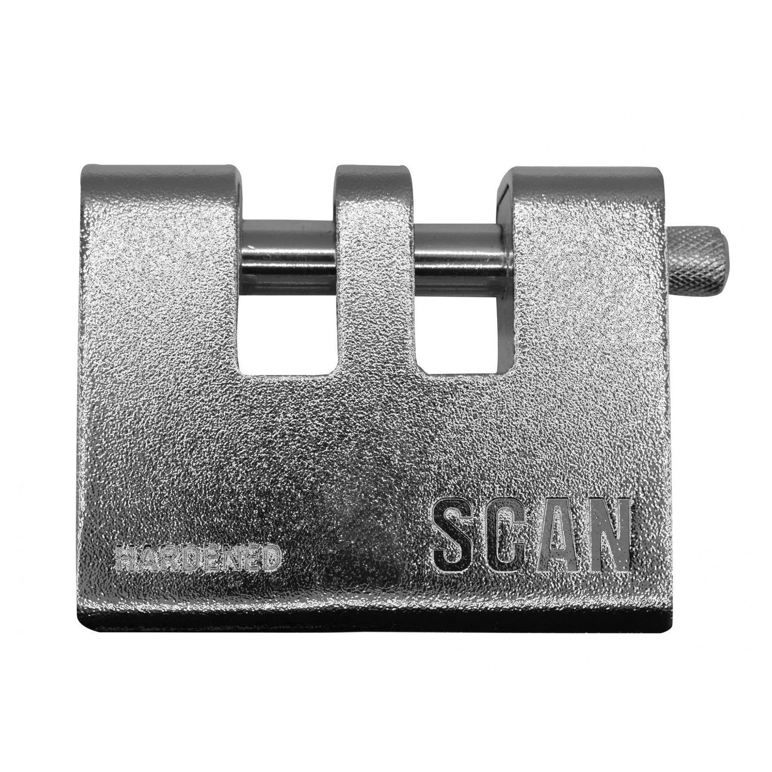 Scan Armoured Twin Slot Shutter Padlock 90Mm