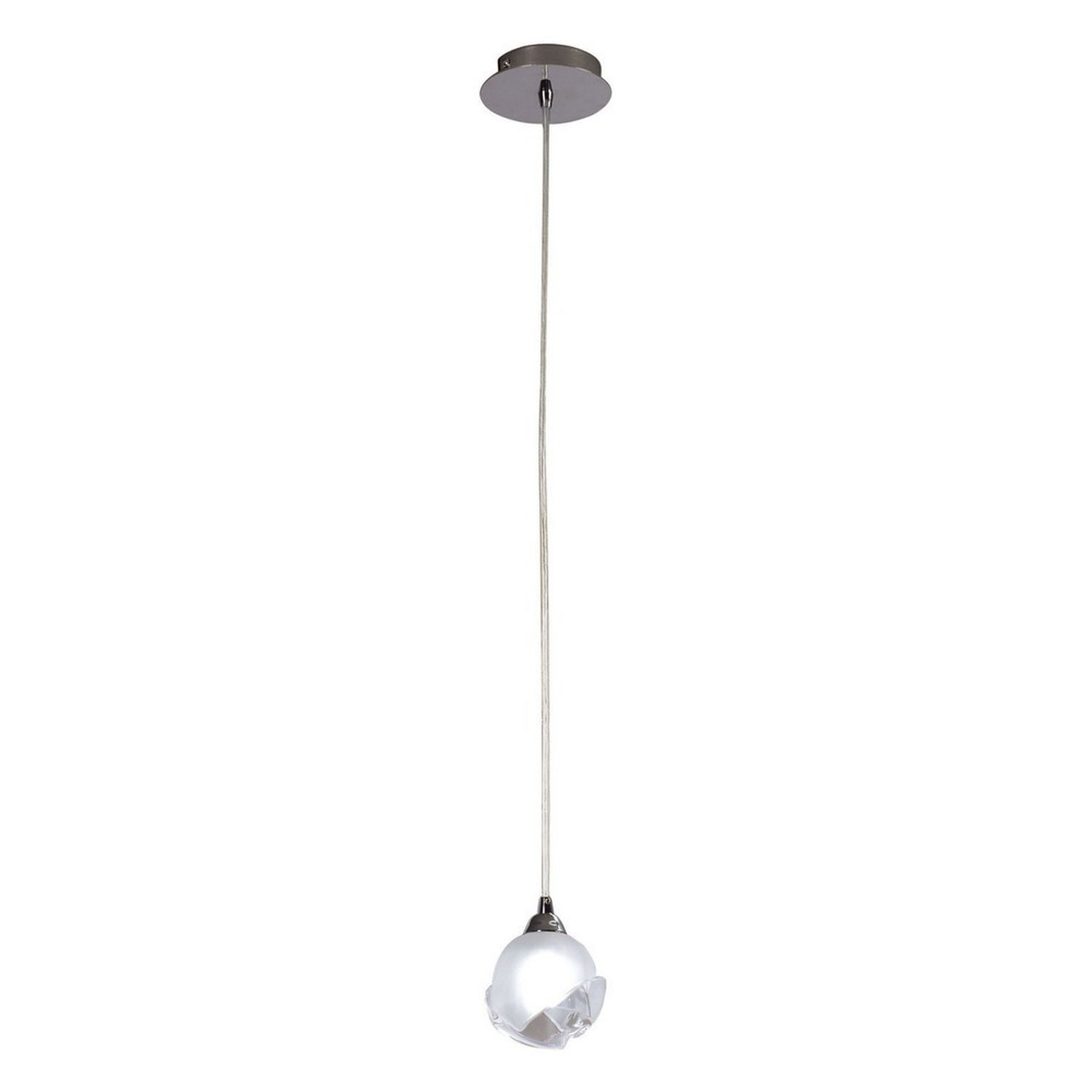 Inspired Lighting Fragma Pendant Light Chrome