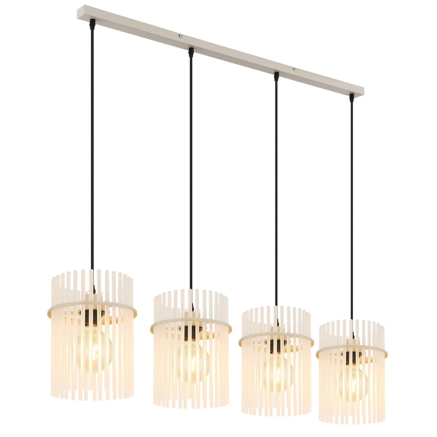Globo Lighting Gorley Pendant Light Cream