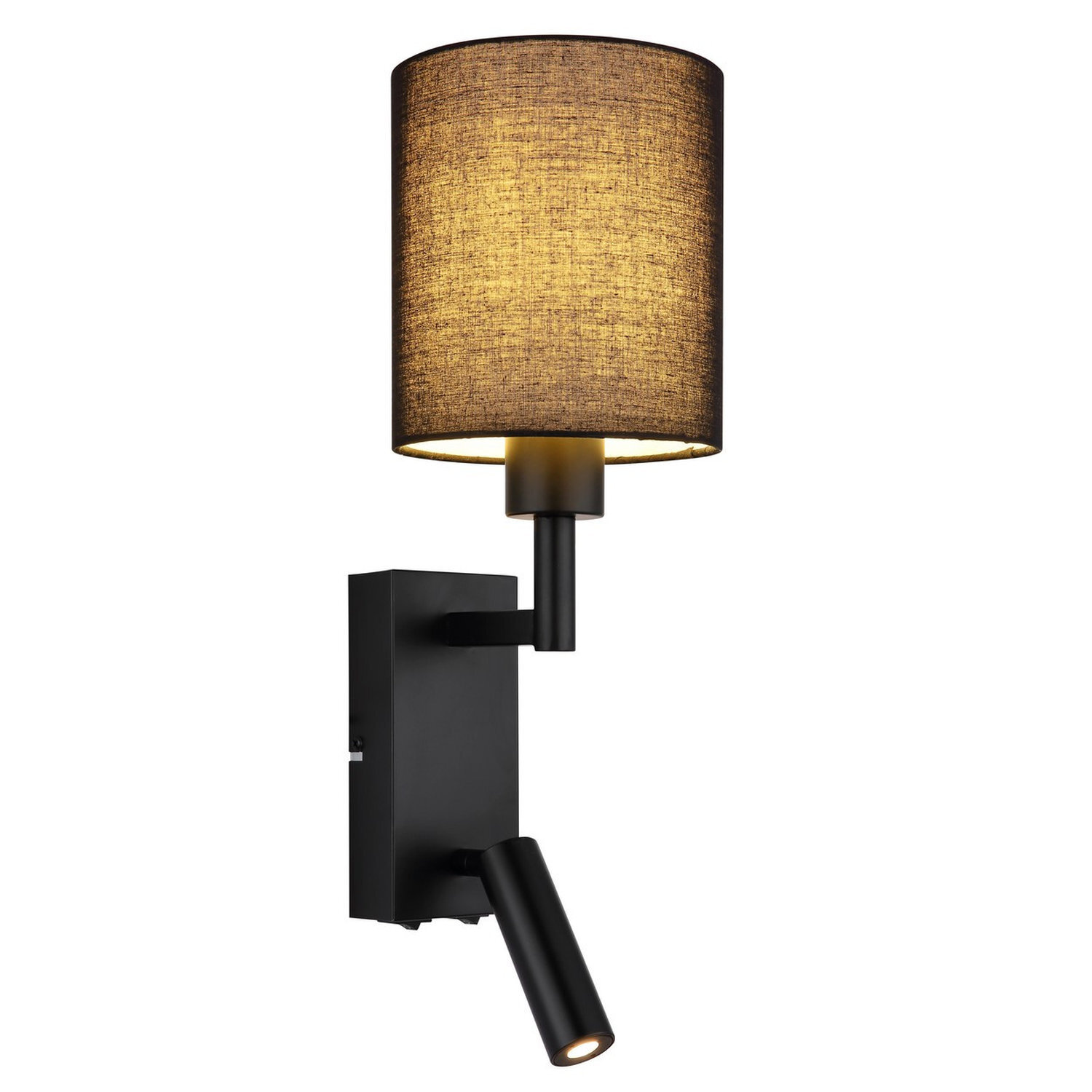 Globo Lighting Zamora Wall Light Black
