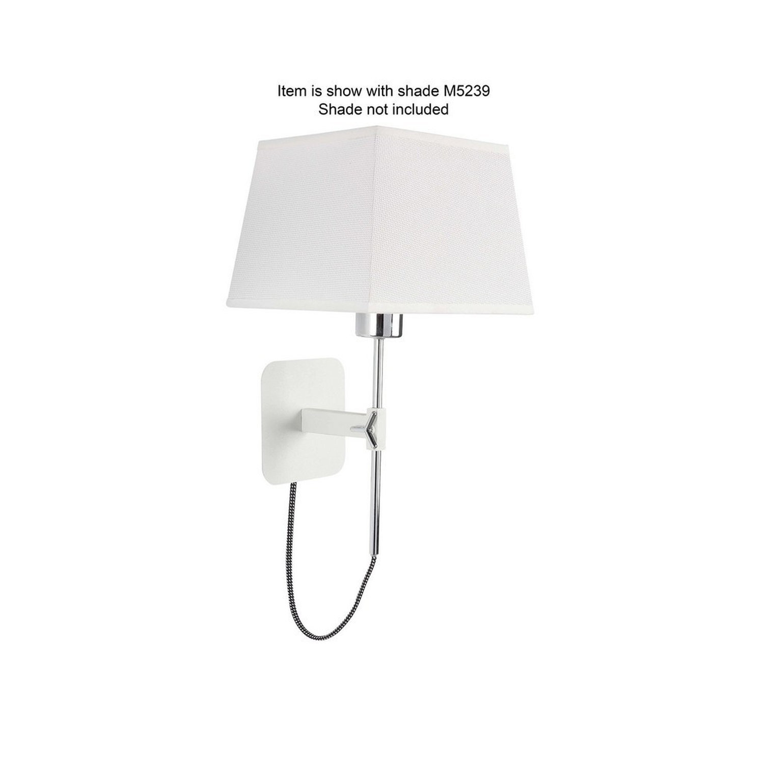 Inspired Lighting Habana Wall Light White