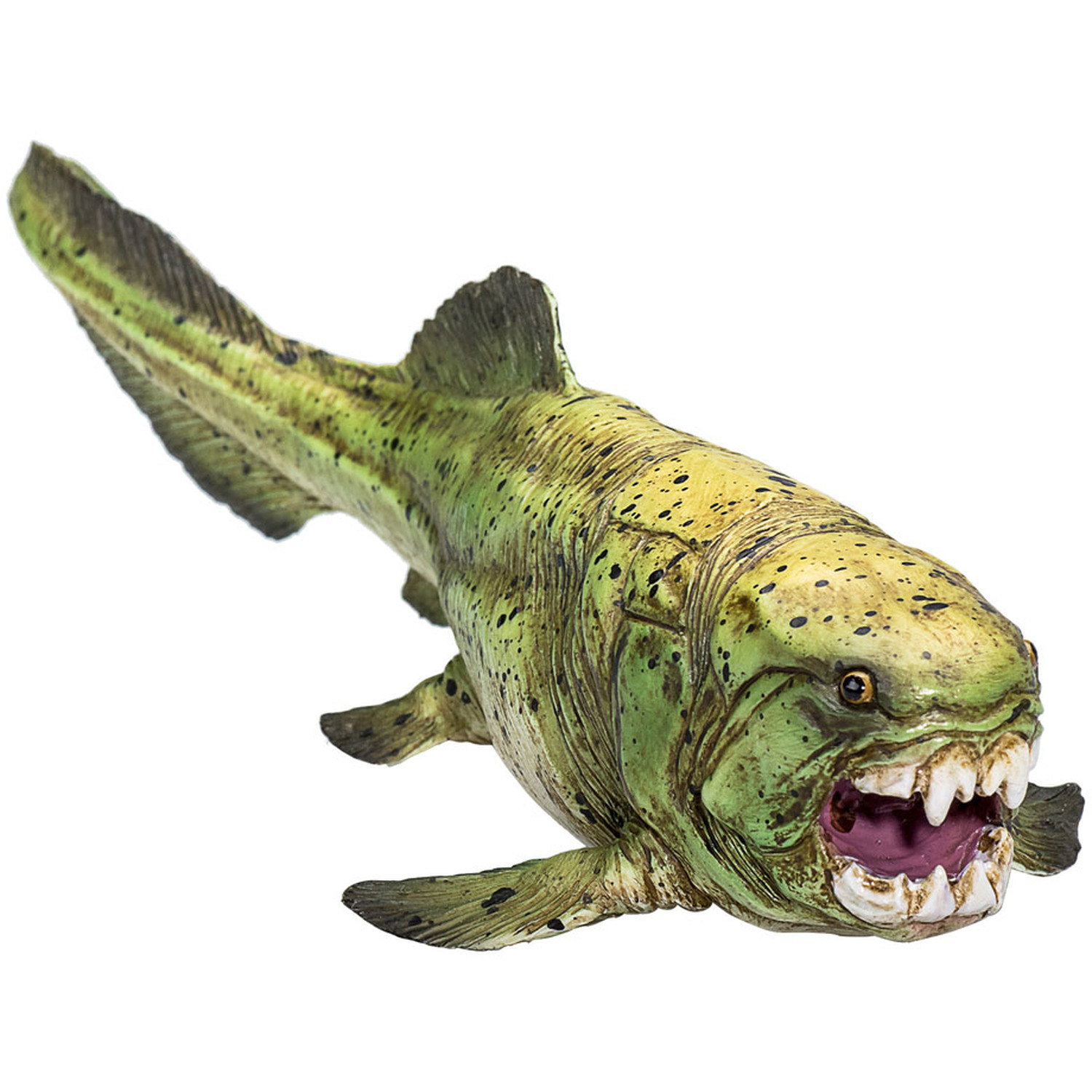Image of ANIMAL PLANET Dinosaurs Dunkleosteus Toy Figure - 387374 - Green