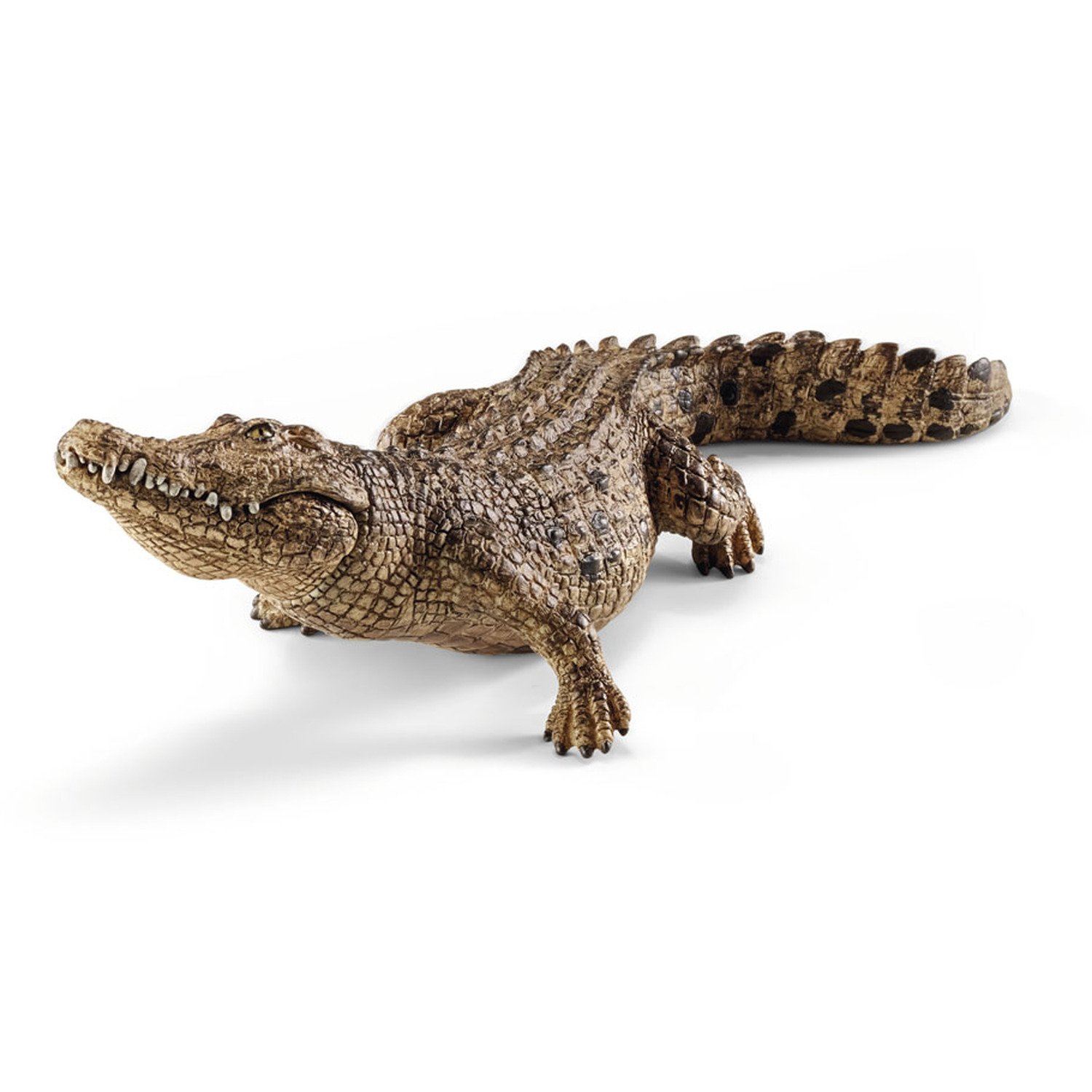 SCHLEICH Wild Life Crocodile Toy Figure  - Black