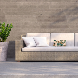 Tropical palm leaves and leopard Outdoor Cushion