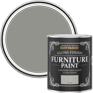Rust-Oleum Gloss Furniture Paint Grey Tree