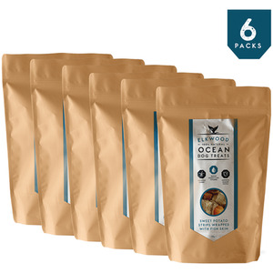 Elkwood Sweet Potato Strips with Fish Skin (6 Pack)