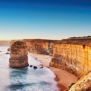 Cliff at Sunset Australia Wall Mural