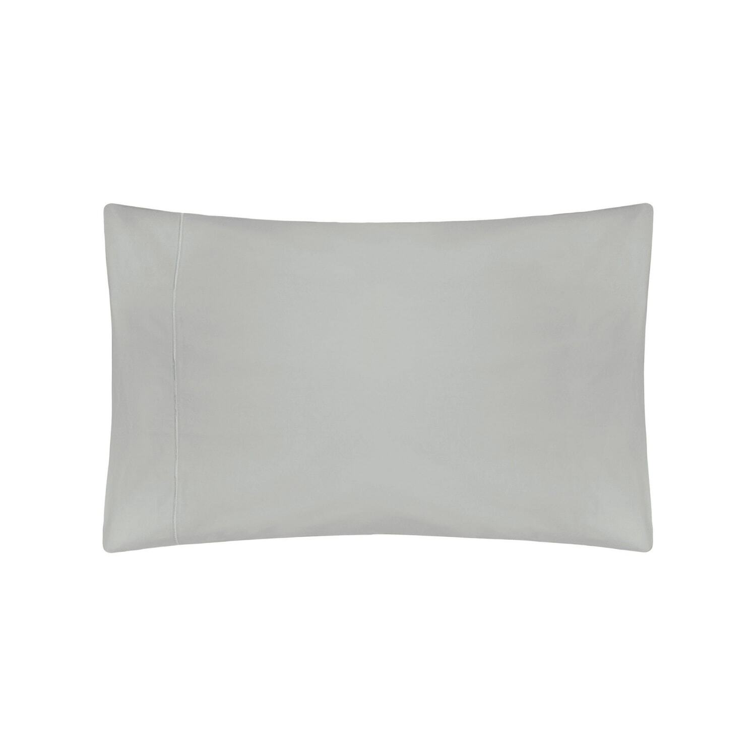 1000 Thread Count Cotton Sateen Housewife Pillowcase - Platinum