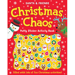 Xmas Puffy Sticker Activity Book