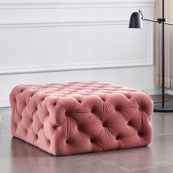 Melia Square LUX Pouffe Single