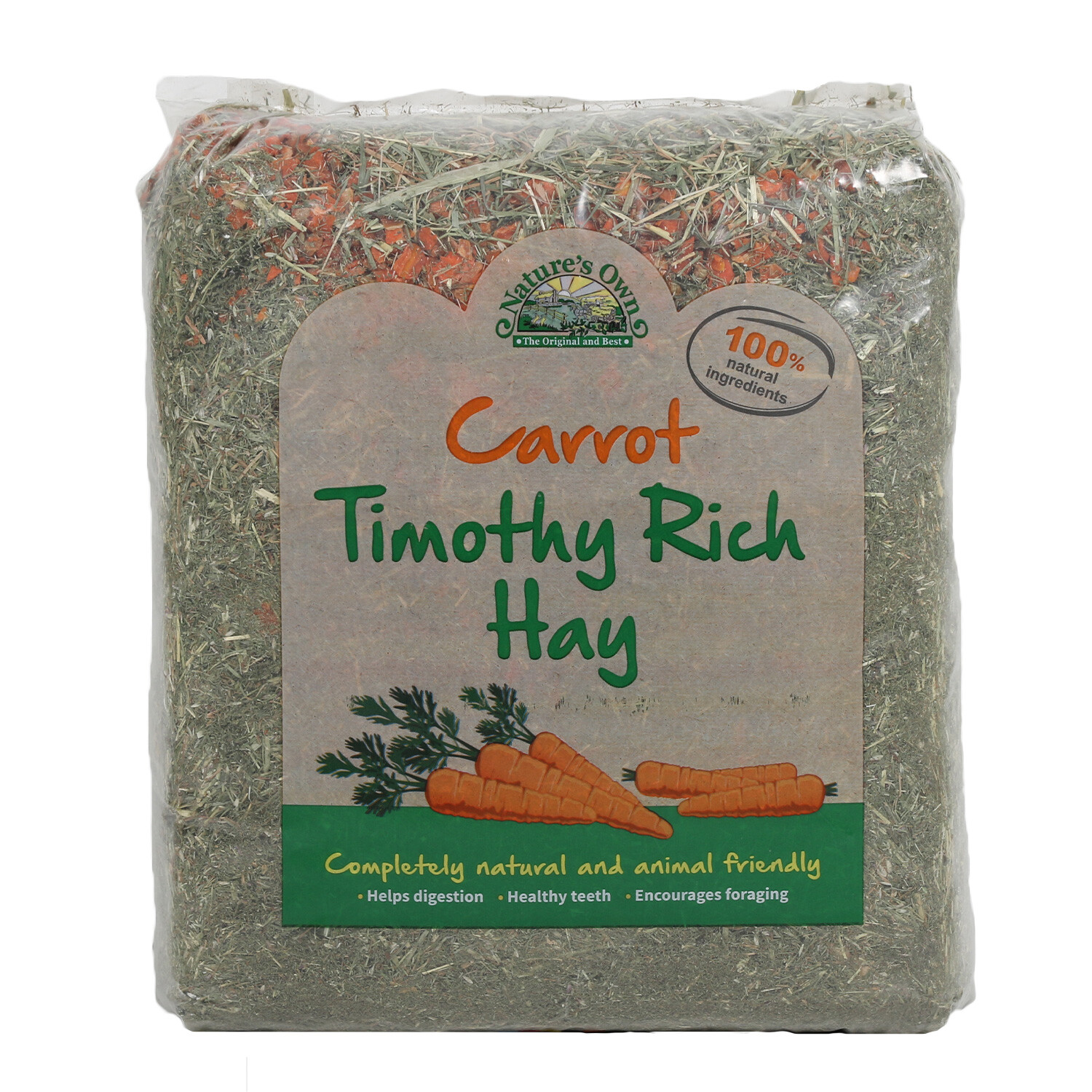Nature's Own Timothy Rich Hay With Carrot