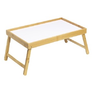 Large Bamboo Serving Tray Foldable Breakfast Tray Bed Kids Laptop Tray