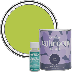 Rust-Oleum Bathroom Tile Paint in Gloss Finish - Key Lime 750ml
