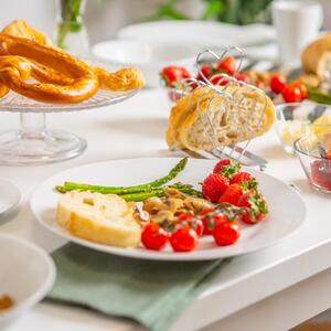 Classic White Dinner Plates - 27cm