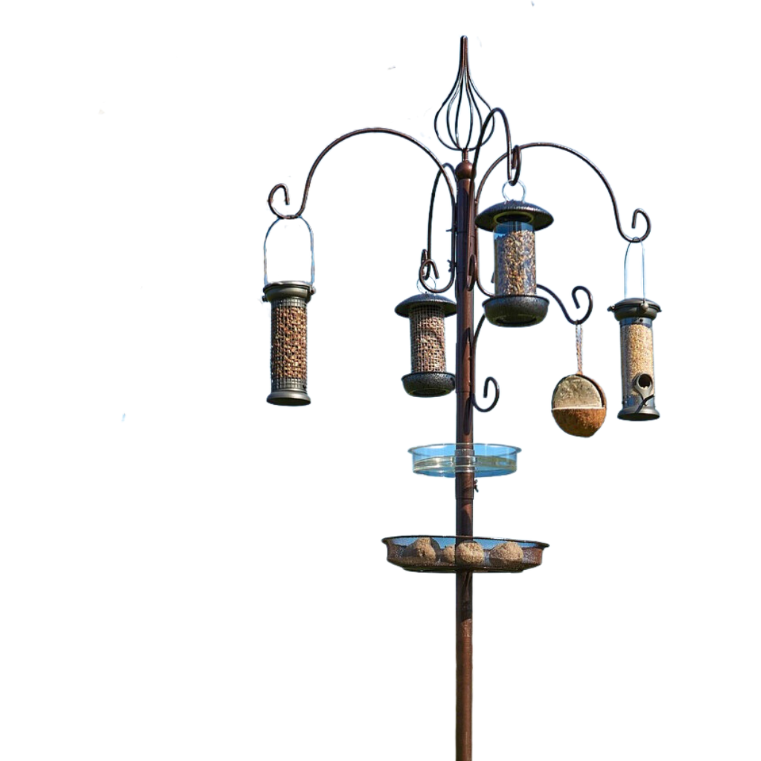 Image of Heavy Duty Copper Wild Bird Feeding&hellip;