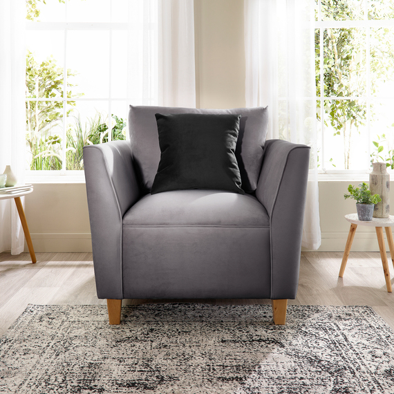 Ellie Armchair in Brushed Velvet