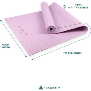 Lilac Myga Entry Level Yoga Mat shot 5195645