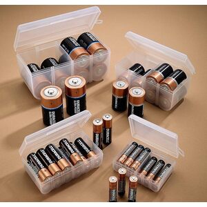 Battery Storage Box Organiser Set