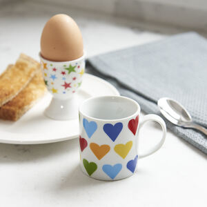 6-Piece Heart Espresso Cups Set