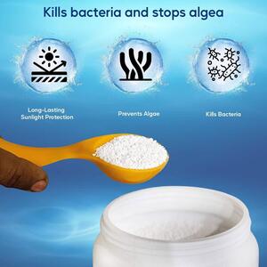 White / 1kg Chlorine Granules Water Treatment shot 6161418