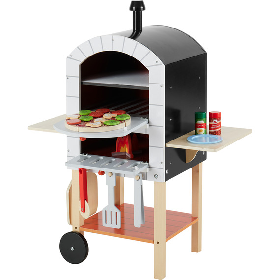 Kids Pizza Oven Play Set with Accessories