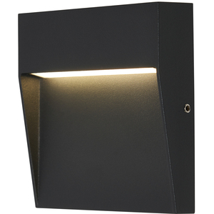 Ciar Outdoor 10cm Square LED Guide Wall Light