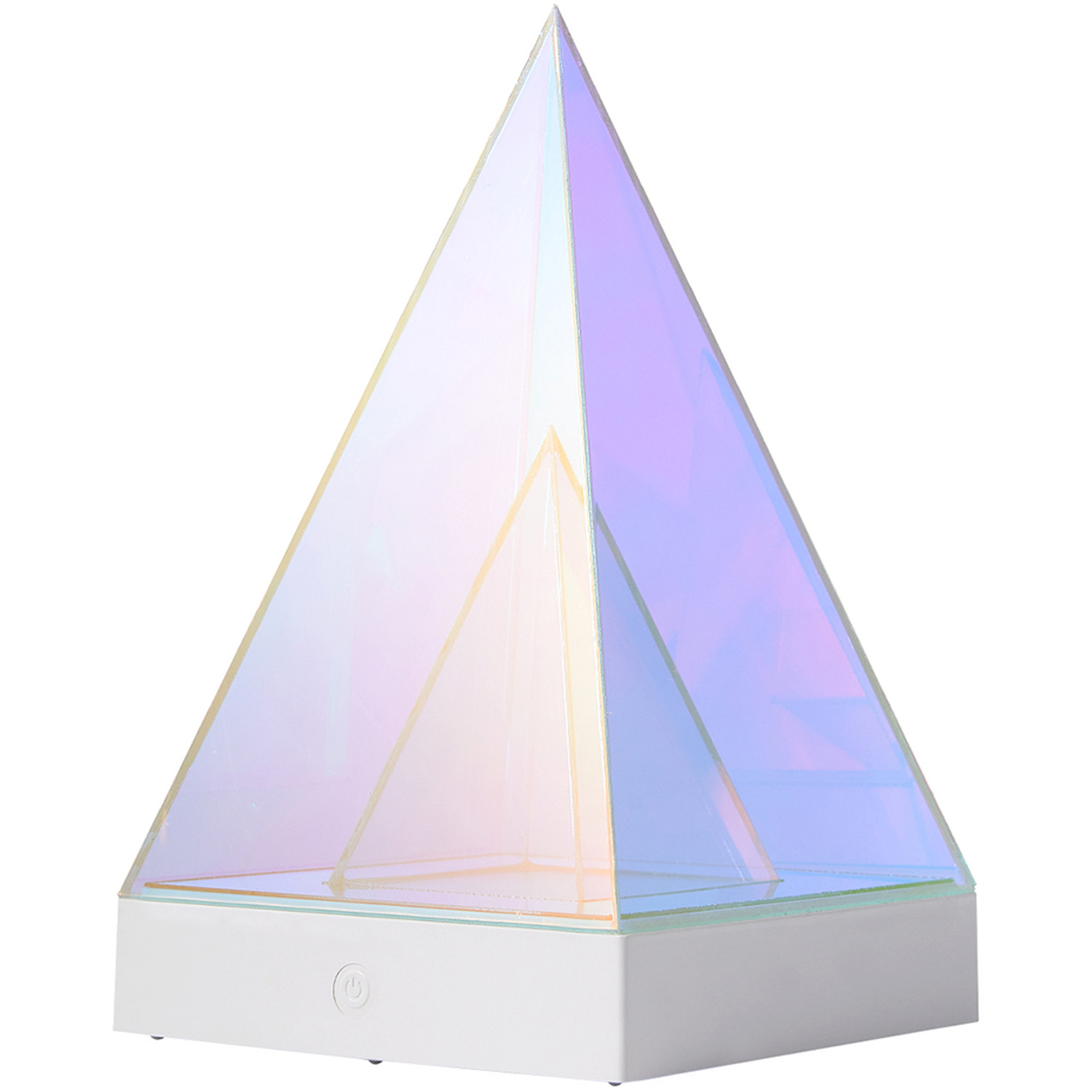 Image of Creative Pyramid Acrylic Atmosphere Lamp -&hellip;