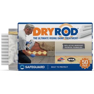 Dryrod Damp-Proofing Rods for 9 Inch Wall x 50 Pack