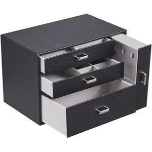 Black Jewellery Box with Display Window shot 8038529