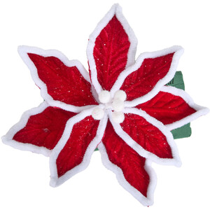 Red and White Flower Pick