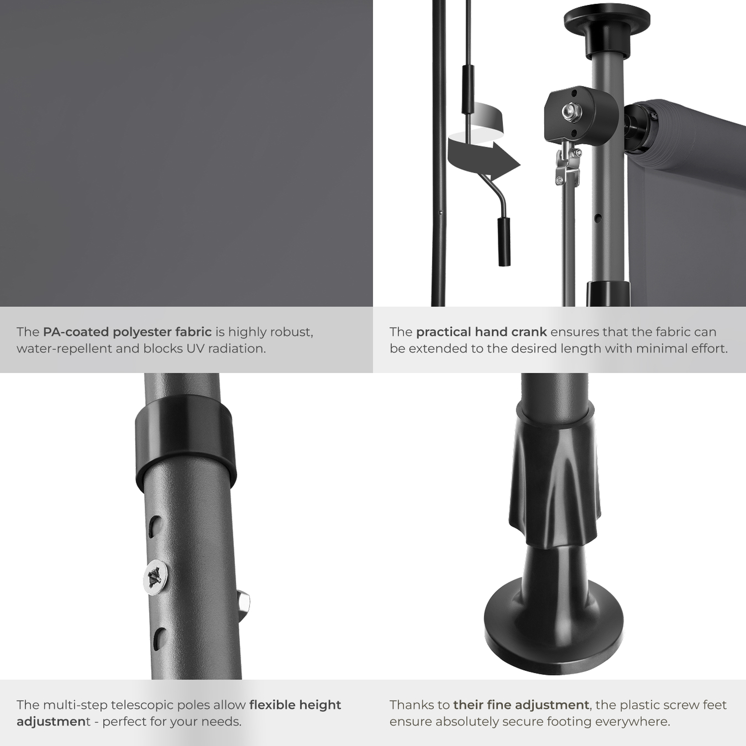 Image of Clamp Awning Taija with Hand Crank&hellip;